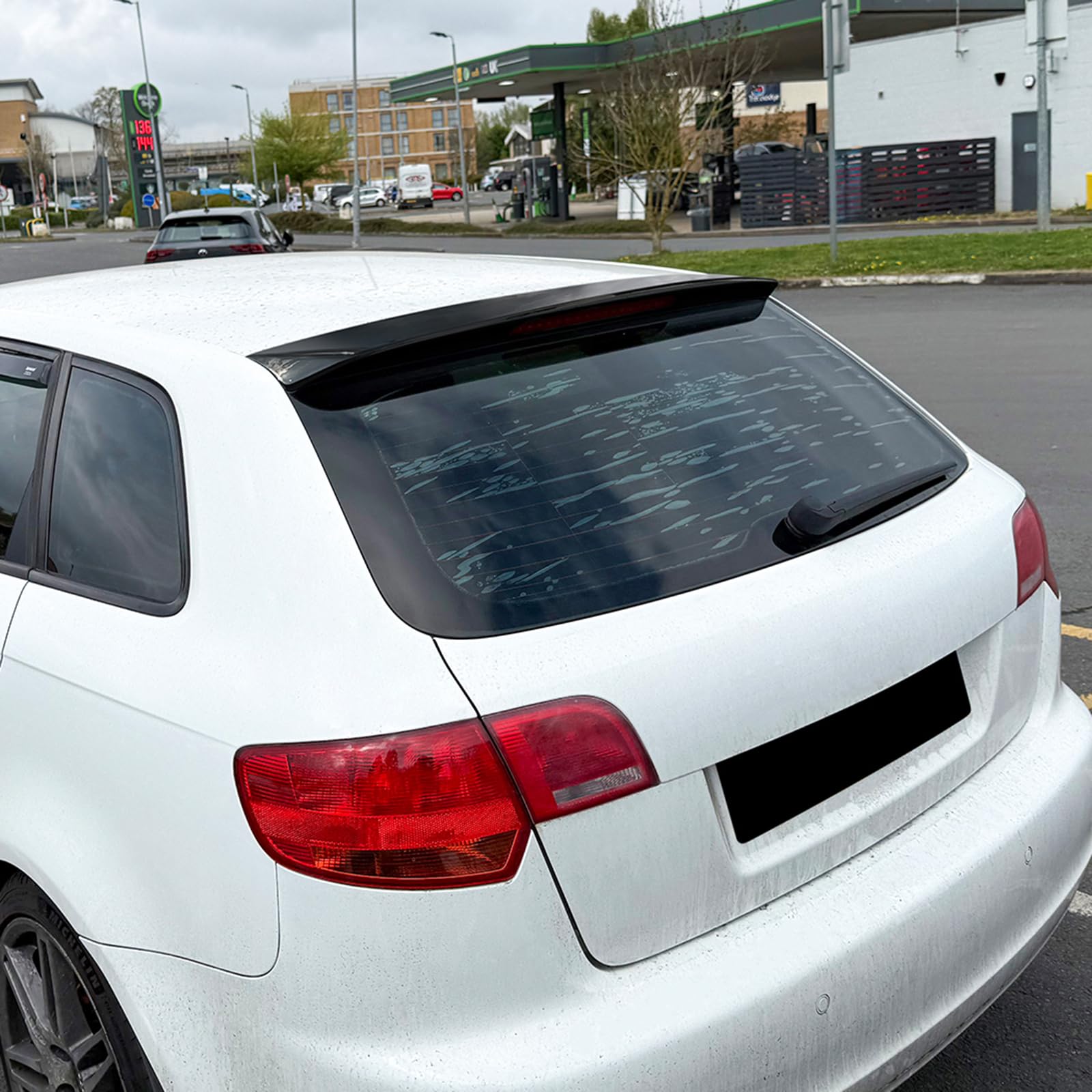 Alerón trasero para maletero de Audi A3 8P 2004-2013, color negro
