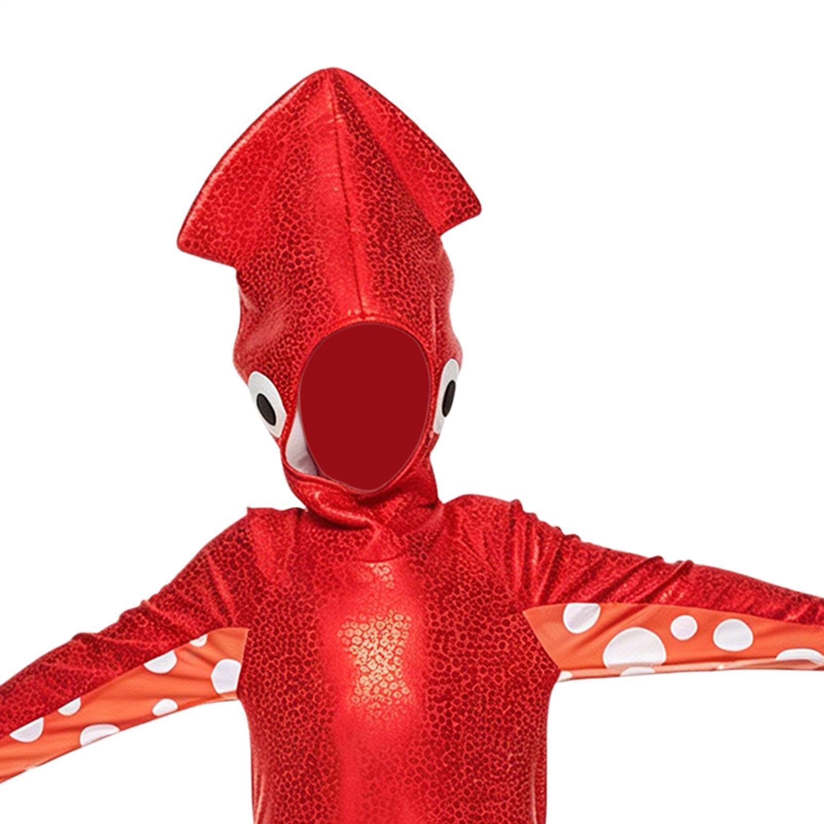 Generisch Tierkostüme Für Kids Unisex Roter Fotorequisiten | Unter Dem Meer Kostüme Für Schultheater-Aufführung Geburtstag Themenpark Bühnenaufführung Feiertage Festivals Reisen Foto
