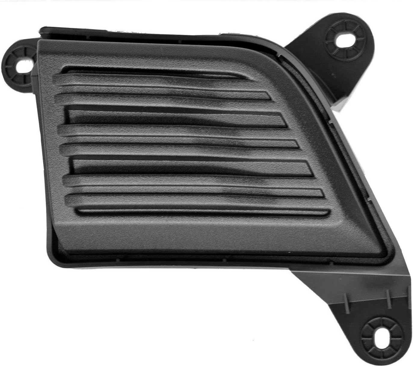 Front Driver Side Fog Light Cover - Textured PP Plastic Bumper Fog Lamp | Left Front Fog Light Bezel Compatible with 2019-2022 Chevy Silverado 1500