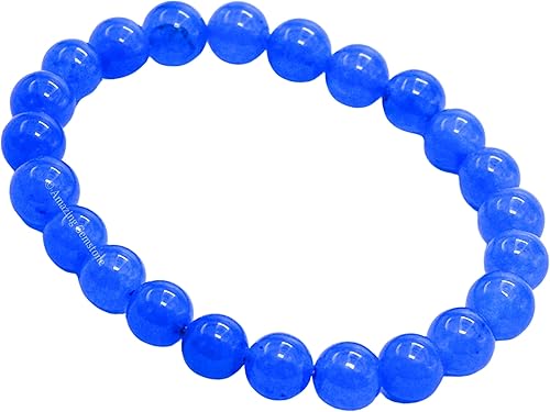 Miniatura 817 de Amazing Gemstone Pulsera de cristal para mujeres y hombres, pulsera de cristal curativo de protección, pulsera elástica con cuentas de piedras