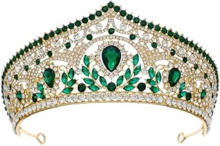 Tiaras and Crowns for Women,Crystal Wedding Tiara for Women Royal Queen Crown Headband Metal Princess Tiara for Bride Birthday Prom