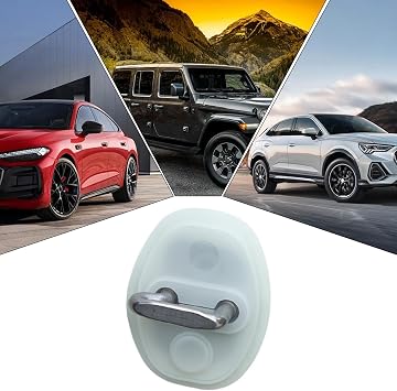 4 Pcs Car Door Lock Damper for VinFast VF6 2025 - Silicone Noise Reduction Protection Shock Absorber Buffer Pad Trim Accessories