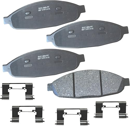 Miniatura 228 de Pastillas de freno delanteras cerámicas Bendix Premium SBC11 para modelos seleccionados Dodge Dart, Ford Fairlane, Falcon, Sedan Delivery, Mustang