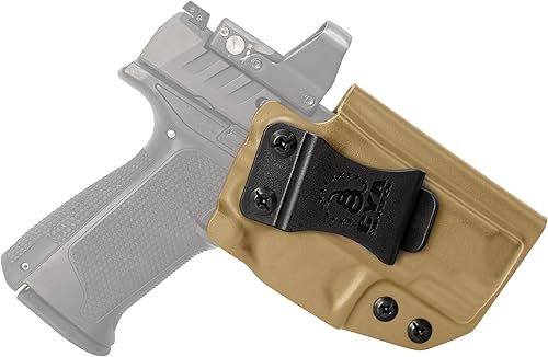 Miniatura 19 de CYA Supply Co. Funda para llevar armas dentro del cinturón, Base Optics Ready (Flat Dark Earth) Portador Oculto en la Pretina, IWB, Compañía