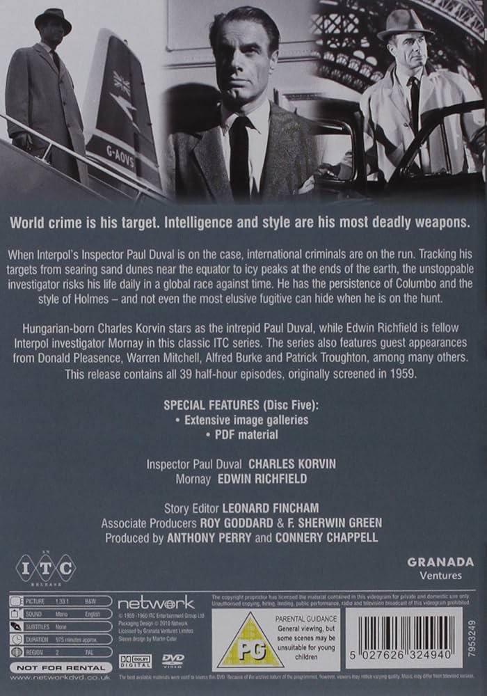 Amazon.com: Interpol Calling - The Complete Series [DVD