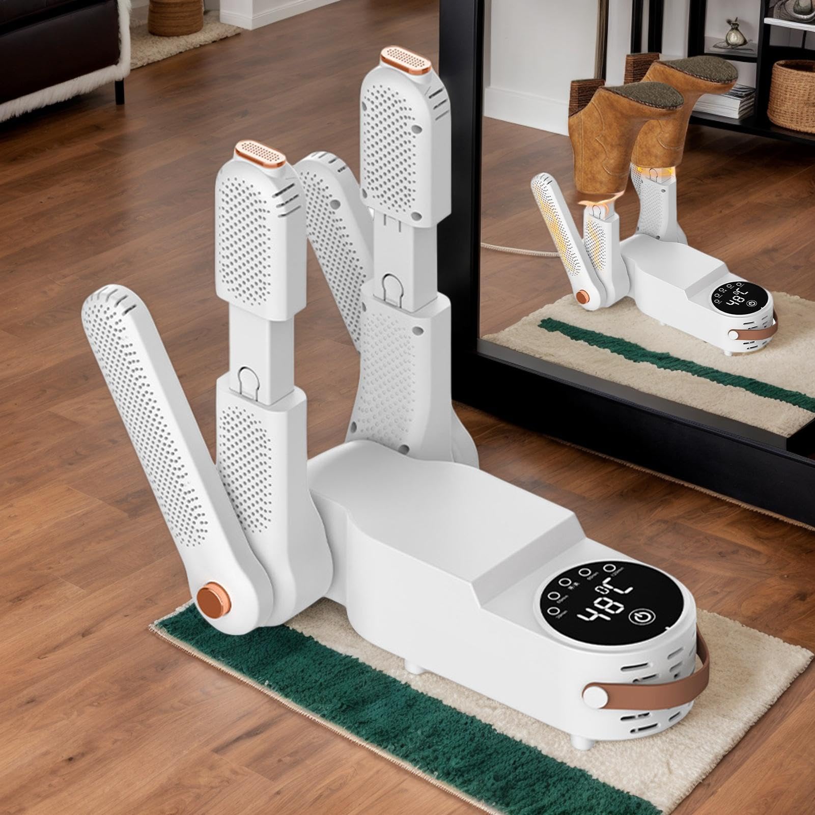 Sèche-Bottes Sèche-Chaussures Séchage par convection sans ventilateur, | Sèche-chaussures Et Bottes Électrique Portable Avec Chauffe Convection