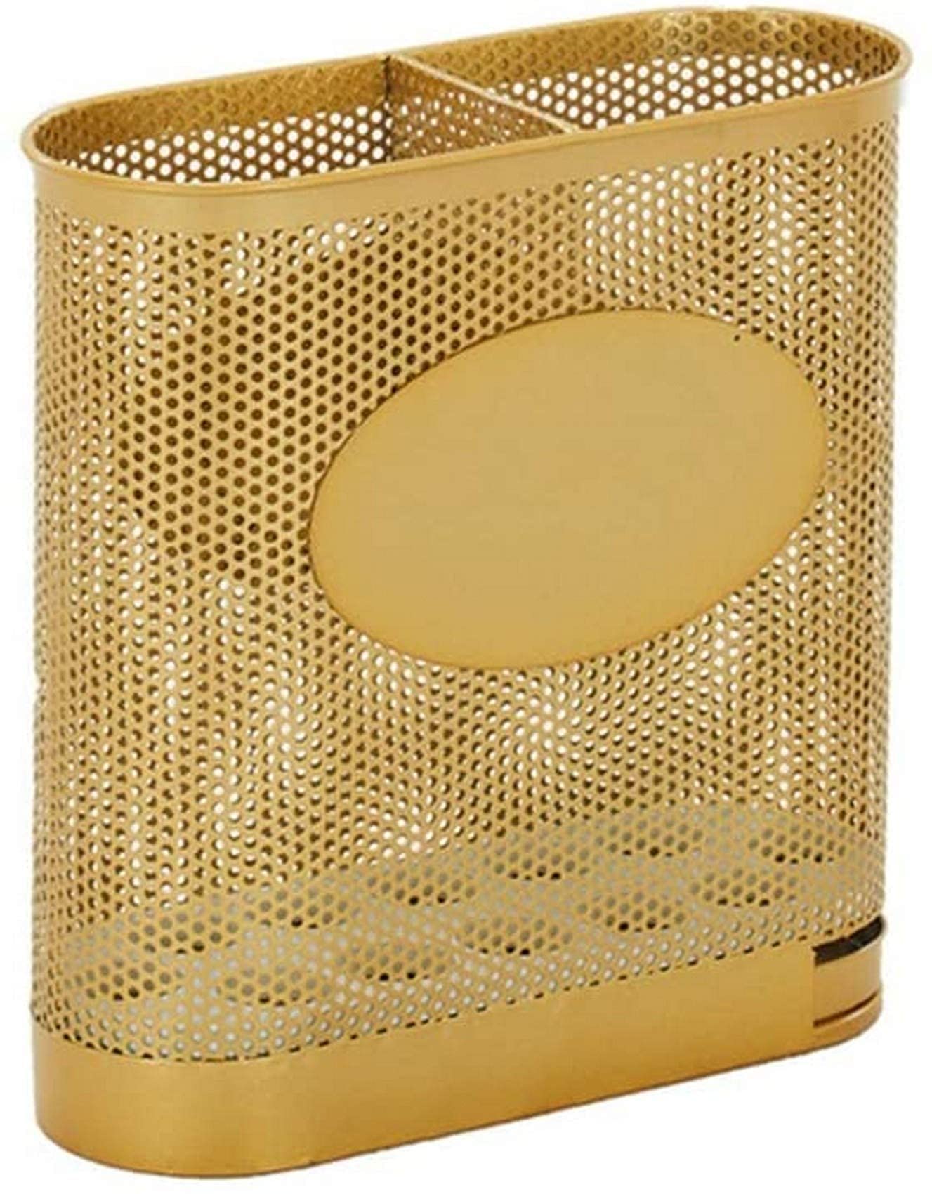 Porte-parapluies en métal doré 38x41x16 cm pour banques et hôtels de 12 à 24 places