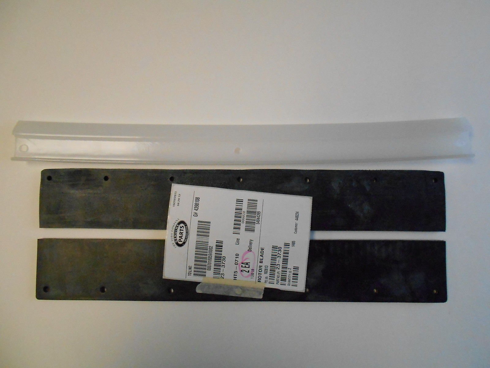 Genuine Toro S-200, S-620 Snow thrower paddle and scraper bar set/kit, 23-3730, 23-3170