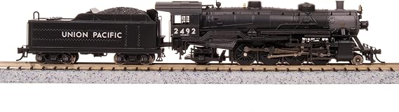 Broadway Limited 7863 USRA Light Mikado, UP 2492, Paragon4 Sound/DC/DCC, N Scale