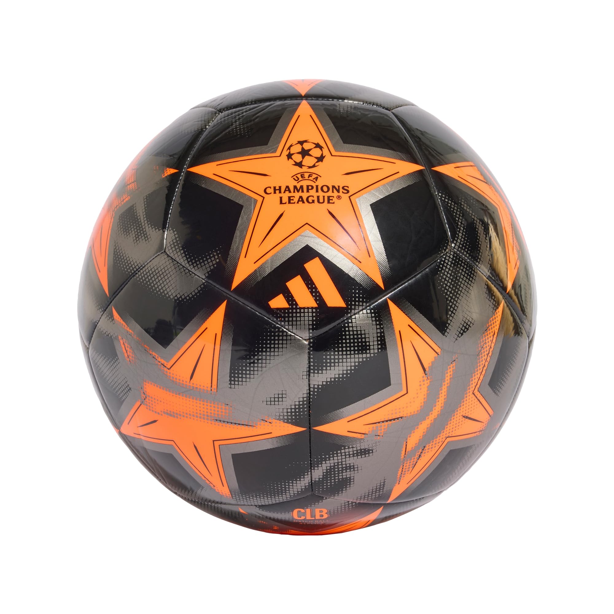 Adidas UCL CLB Unisex Yetişkin Top BLACK/IRONMT/ORANGE Standart