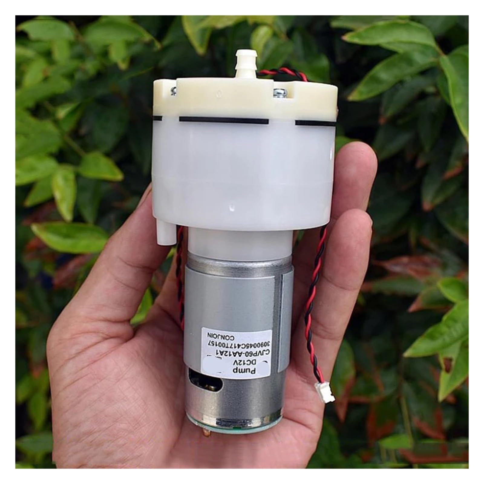 CJVP60 DC12V 10LPM Large Flow 555 Electronic Starter Diaphragm Vacuum Air Pump Negative Pressure Suction Pump DIY Massager Chair