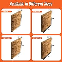 Vista 5 de Frank Lowe Cork con almohadillas de espuma estática para vidrio y ventanas (316 x 34 x 34)