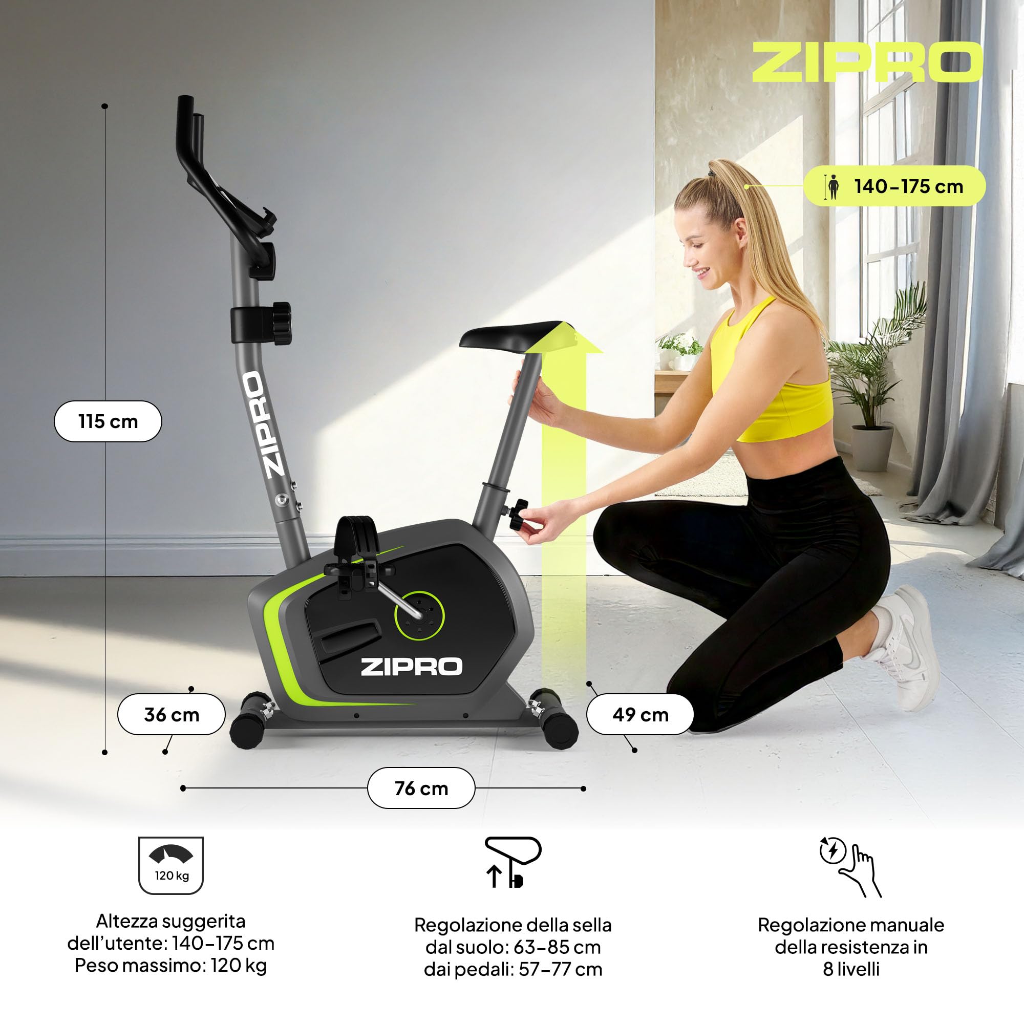 Cyclette Decathlon Bicicletta Palestra Usata Fit Bike Diadora