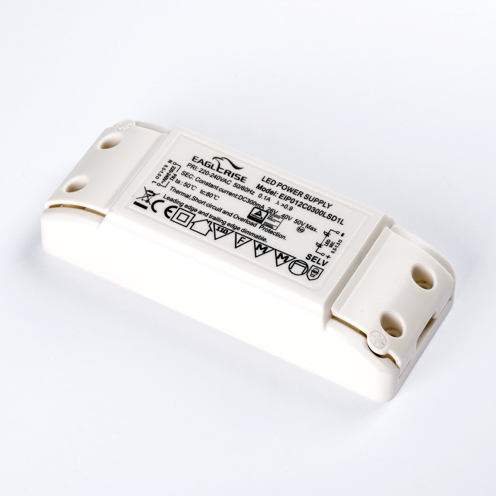 Sterownik LED ściemniany Eaglerise EIP012C0300LSD1L 12W 300mA 26V-40V Transformator przyciemniany
