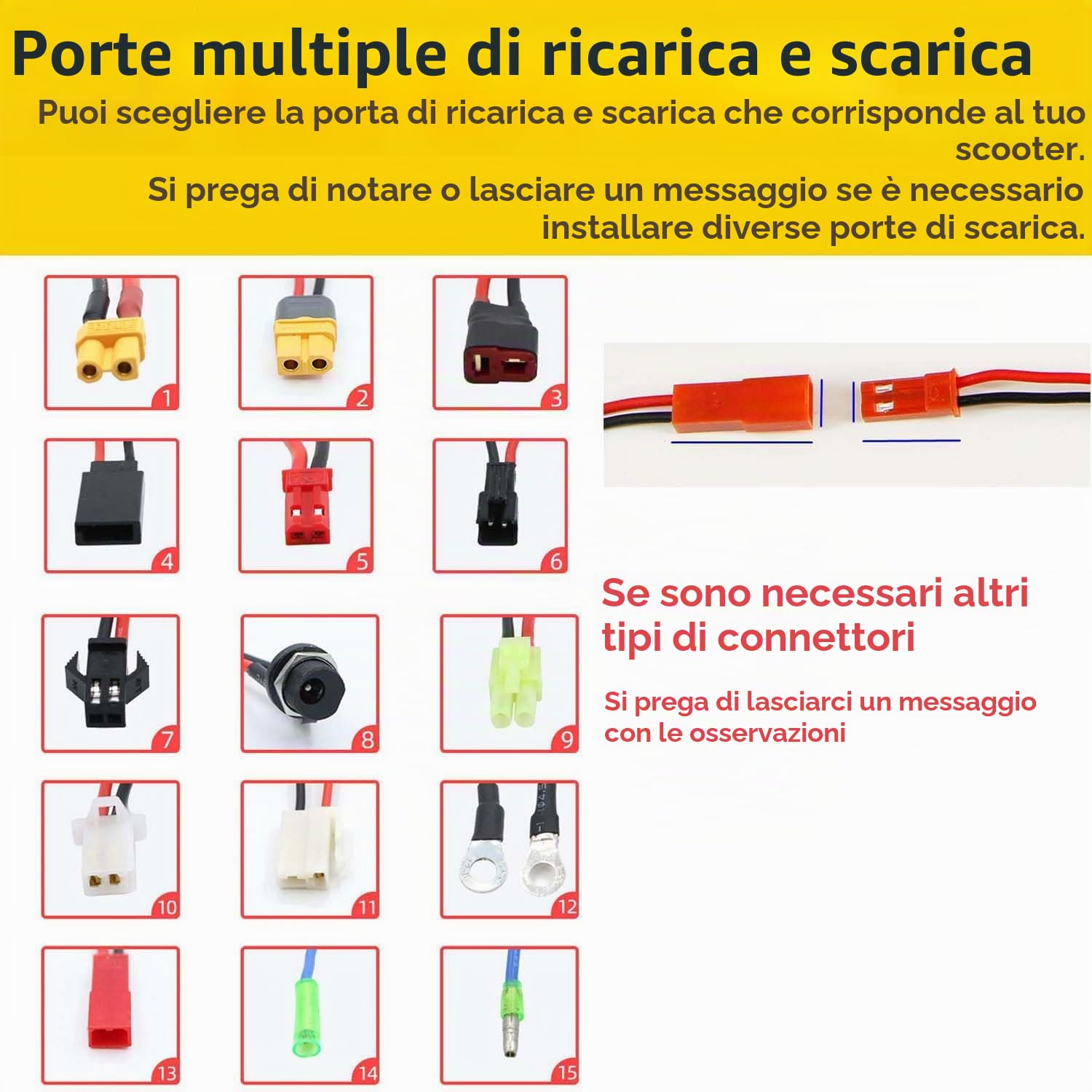 Batteria per Monopattino Elettrico da 48 V. Sostituzione della Batteria di Un Monopattino Elettrico | Batteria per monopattino elettrico da 10 Ah/12,5 Ah/21 Ah - Accessori di ricambio per monopattini elettrici