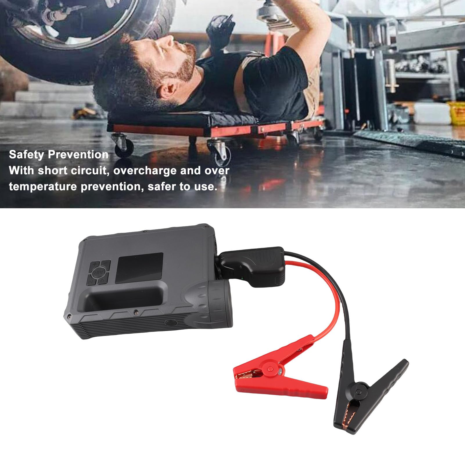 Batteria per Auto Jumper Starter Portatile 16000mAh Booster