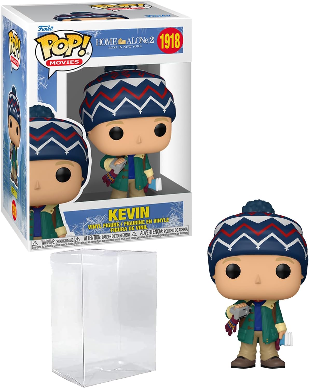 Home Alone 2 Kevin Talkboy Funko POP! + Protector Home Alone 2 Kevin Talkboy Funko POP! + Protector