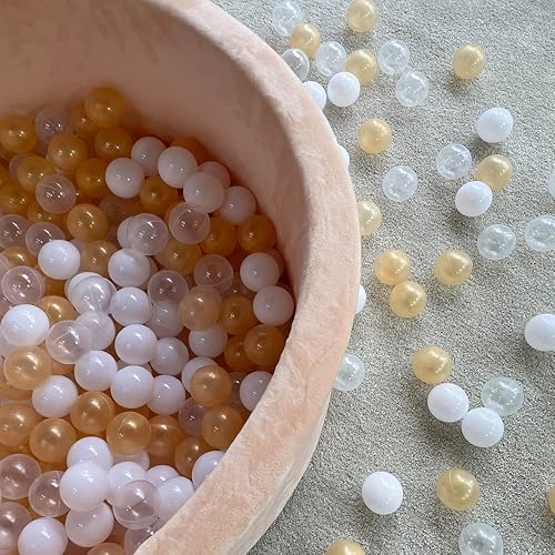 Miniatura 7 de Wonder Space Piscina redonda de lujo para niños, hecha a mano de primera calidad, suave para interiores y exteriores, guardería para bebés, juguete