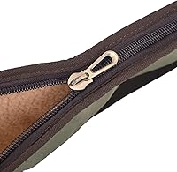 Vista 5 de WAYNE'S DOG Bolsa de transporte de escopetas acolchada de 52 pulgadas, funda de cuero y lona de algodón con escopeta ajustable