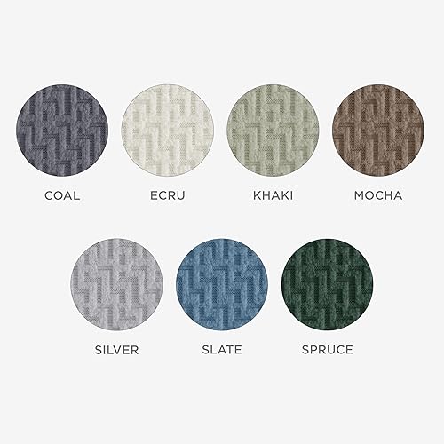 Miniatura 9 de Zenna Home Simply Fit - Funda elástica para sofá de 2 piezas, color crudo