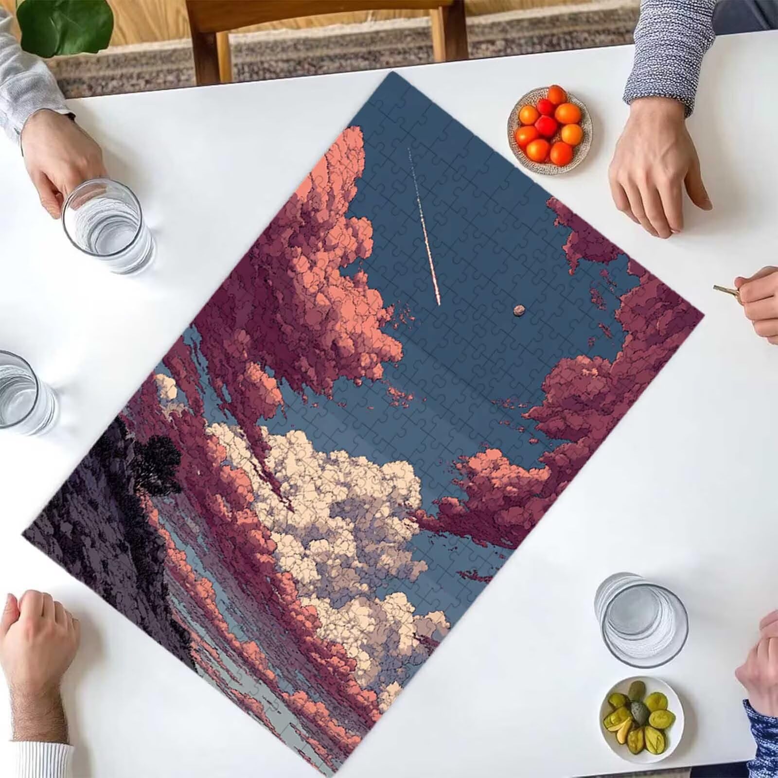 Puzzle 6000 elementów Puzzle dla dorosłych 179 x 105 cm gra edukacyjna puzzle dla dorosłych i dzieci od 14 lat kreatywny prezent dla relaksu - PjY9108 Z-7