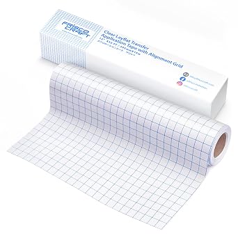 Frisco Craft AT-65 Clear Transfer Tape for Vinyl 12" x 50FT