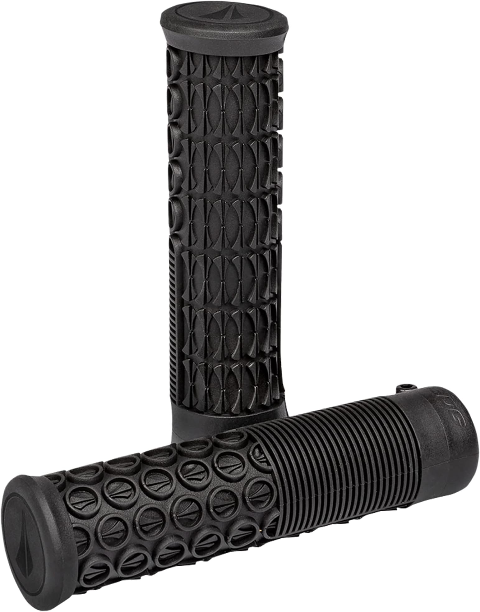 Components Thrice Single Lock On Mountain Bike Handlebar Grips - 136mm - 31mm and 33mm - Pair - BMX Flat Bar