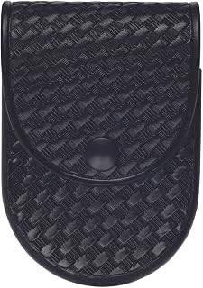 ASP Centurion Handcuff Case, for Chain/Hinge Handcuffs, Snap-Loc Clip, Basketweave,