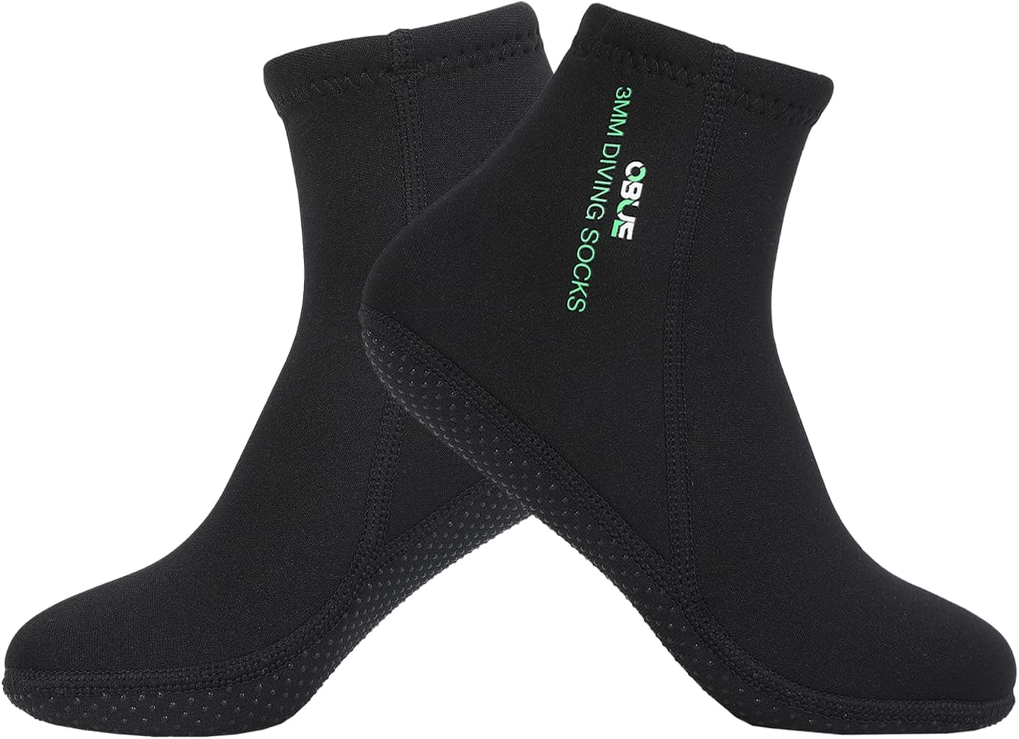 Skyone Dive Neoprene Socks Men Women, 3MM Wetsuit Scuba Socks, Sand Socks Diving Fin Socks Thermal Anti Slip Flexible