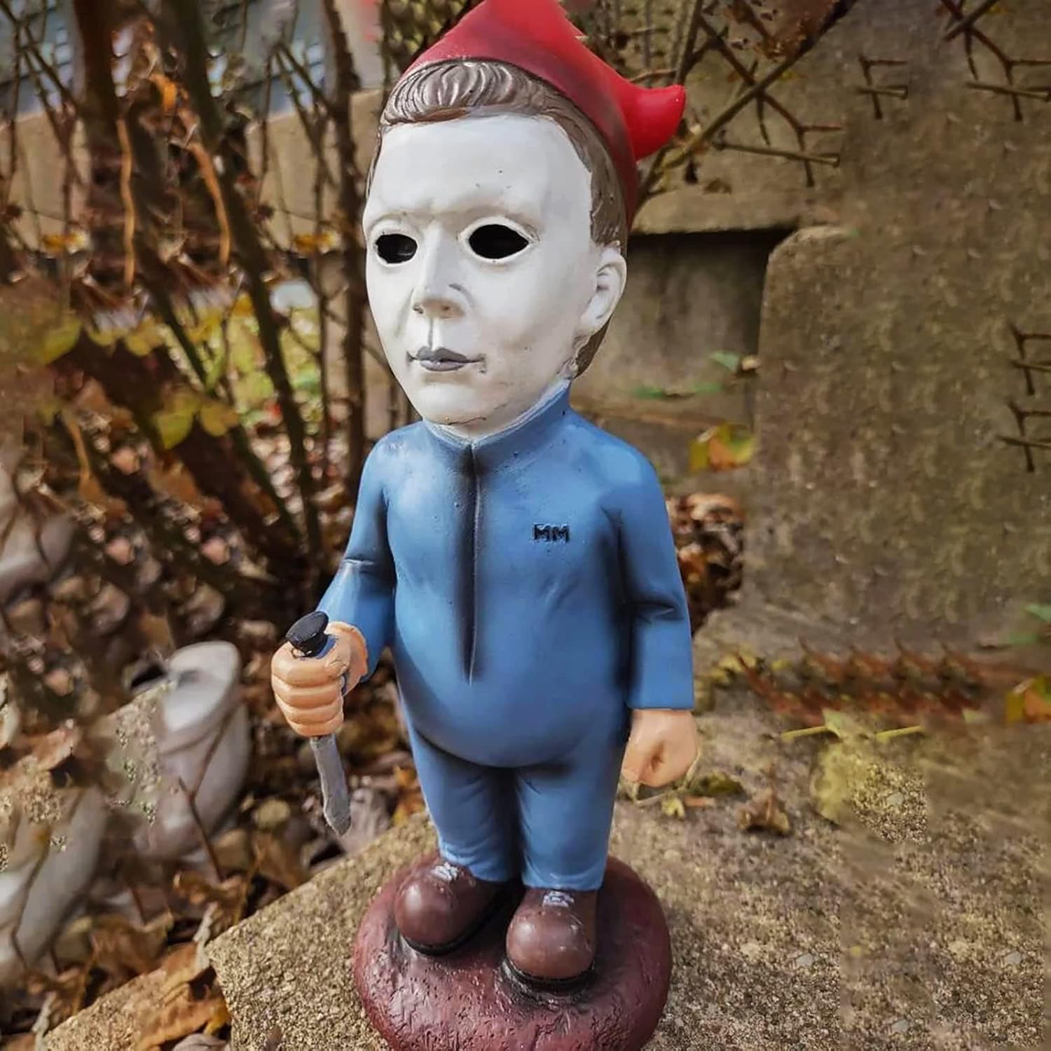 Horror Movie Garden Gnomes Decoration Outdoor Statue