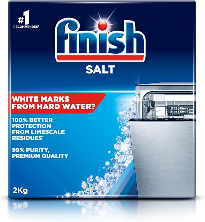 Finish Dishwasher Salt Bag, 2Kg Amazon.co.uk Grocery