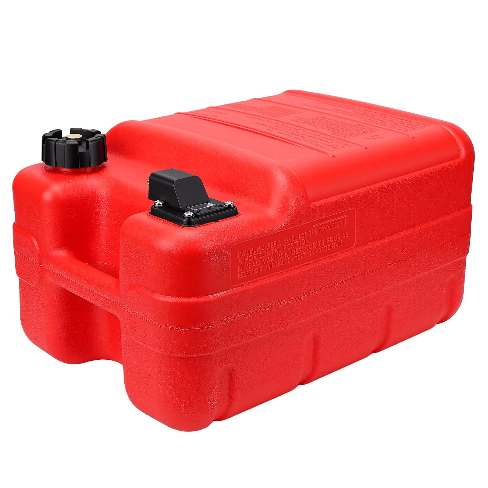 Tbest Serbatoio Carburante per Barche Serbatoio Carburante Marino Portatile Gas Fuoribordo 24L 6,34 Galloni Stabilizzato Ai Raggi UV Antiacqua Salata Plastica a Prova di