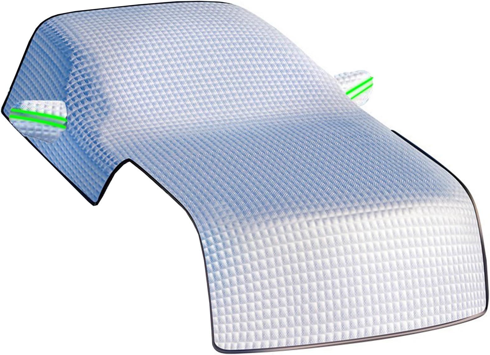 Windshield Snow Cover - Portable Car Window Shade, Window Protector, Reflective Aluminum Film Fabric, Anti-UV Waterproof Insulation | All-Season Use on Car Truck SUV Front Hood and Glass