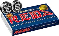 Rolamentos para skate Bones Race Reds, pacote com 8