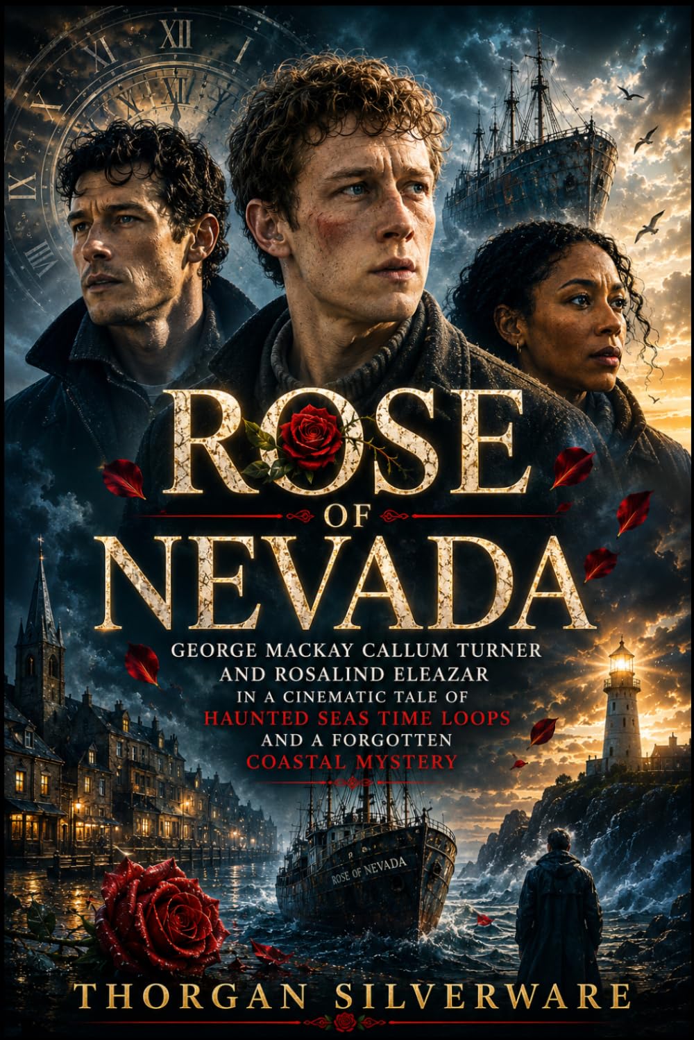 ROSE OF NEVADA: George MacKay Callum Turner and Rosalind Eleazar in a Cinematic Tale of Haunted Seas Time Loops and a Forgotten Coastal Mystery