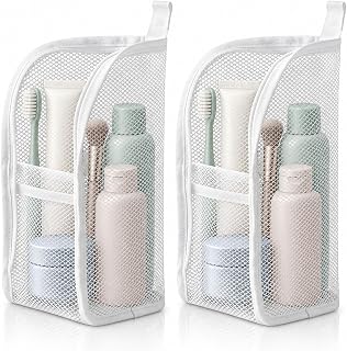 Standing Toiletry Bag, Portable Lightweight Travel Toiletry Bag (White*2)