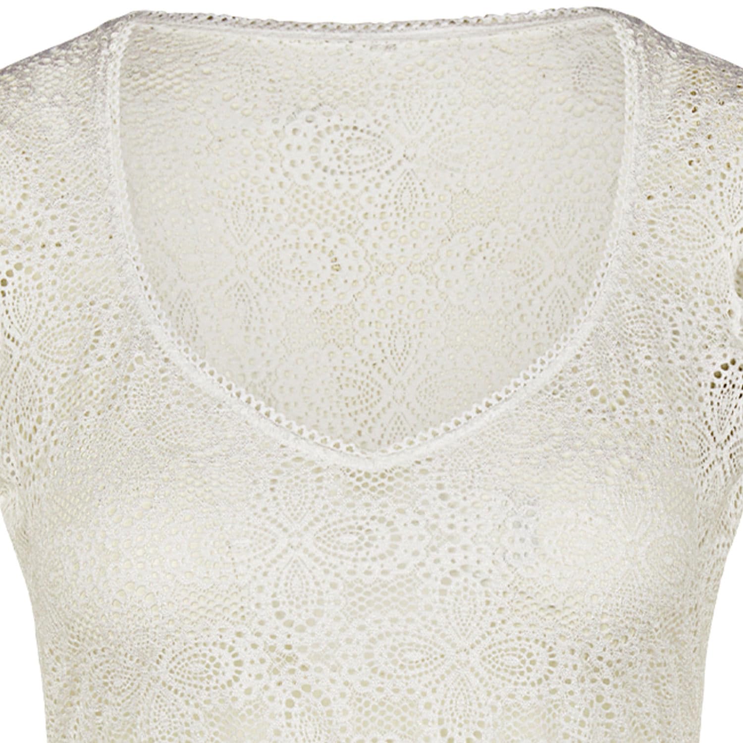 Nina von C. Spitzen Dirndlbluse Laila Flügelarm 48468360