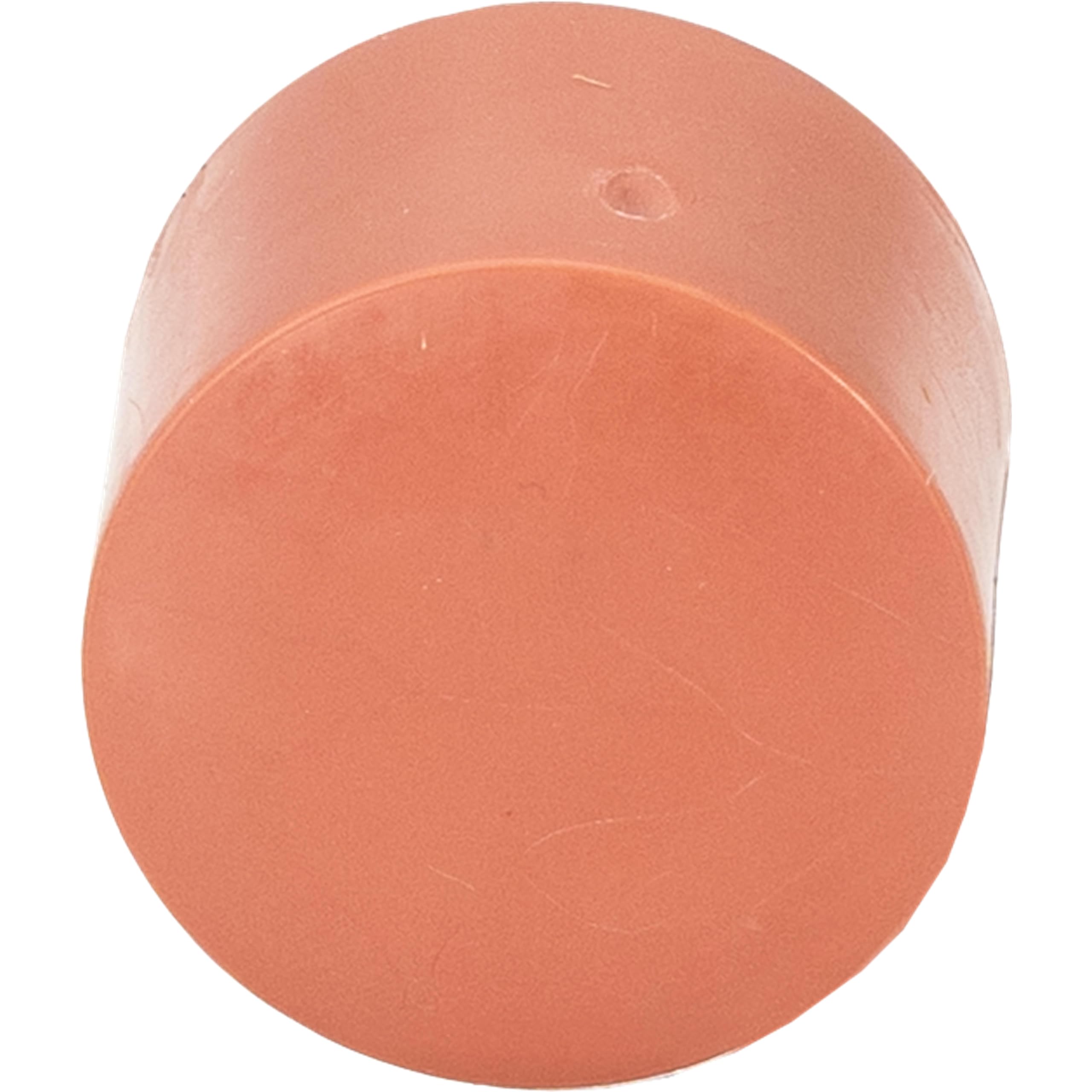 VAUGHAN Soft Hammer Replacement Face, 1 3/8 Inch Soft Red Plastic