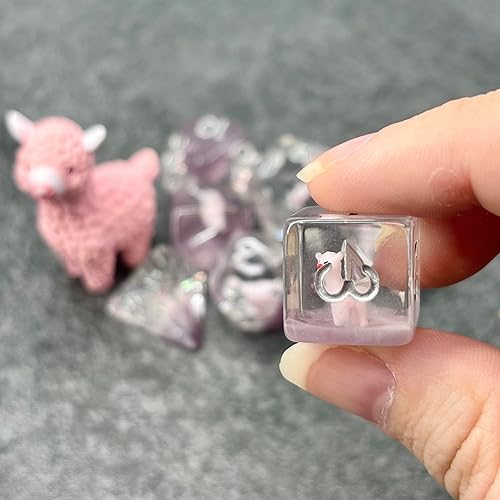 Miniatura 4 de Sage's Portal Animal Familiars - Juego de dados poliédricos de resina para Dungeons and Dragons RPG Pathfinder, mesa TTRPG (Baby Koala)