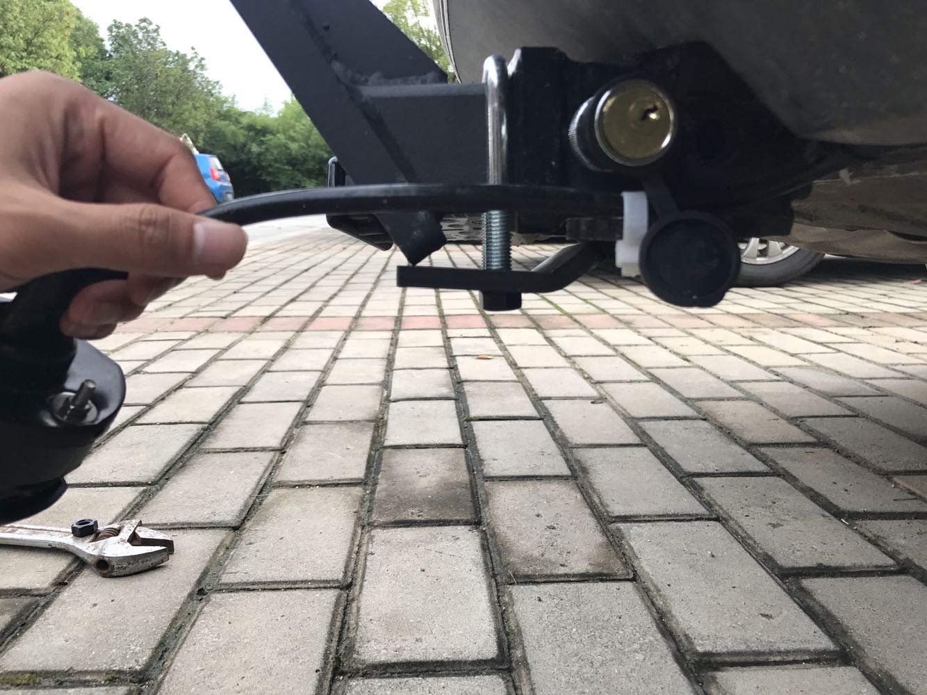 Hitch Tightener for 1.25" and 2" Trailer Hitches Stainless Steel Hitch