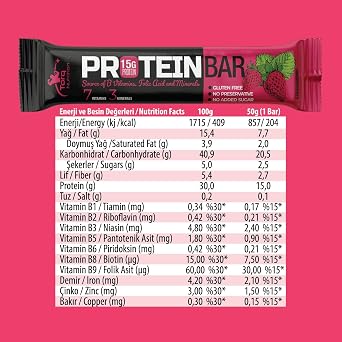 Protein Bar Dating Package 50 gr. x 3 pcs