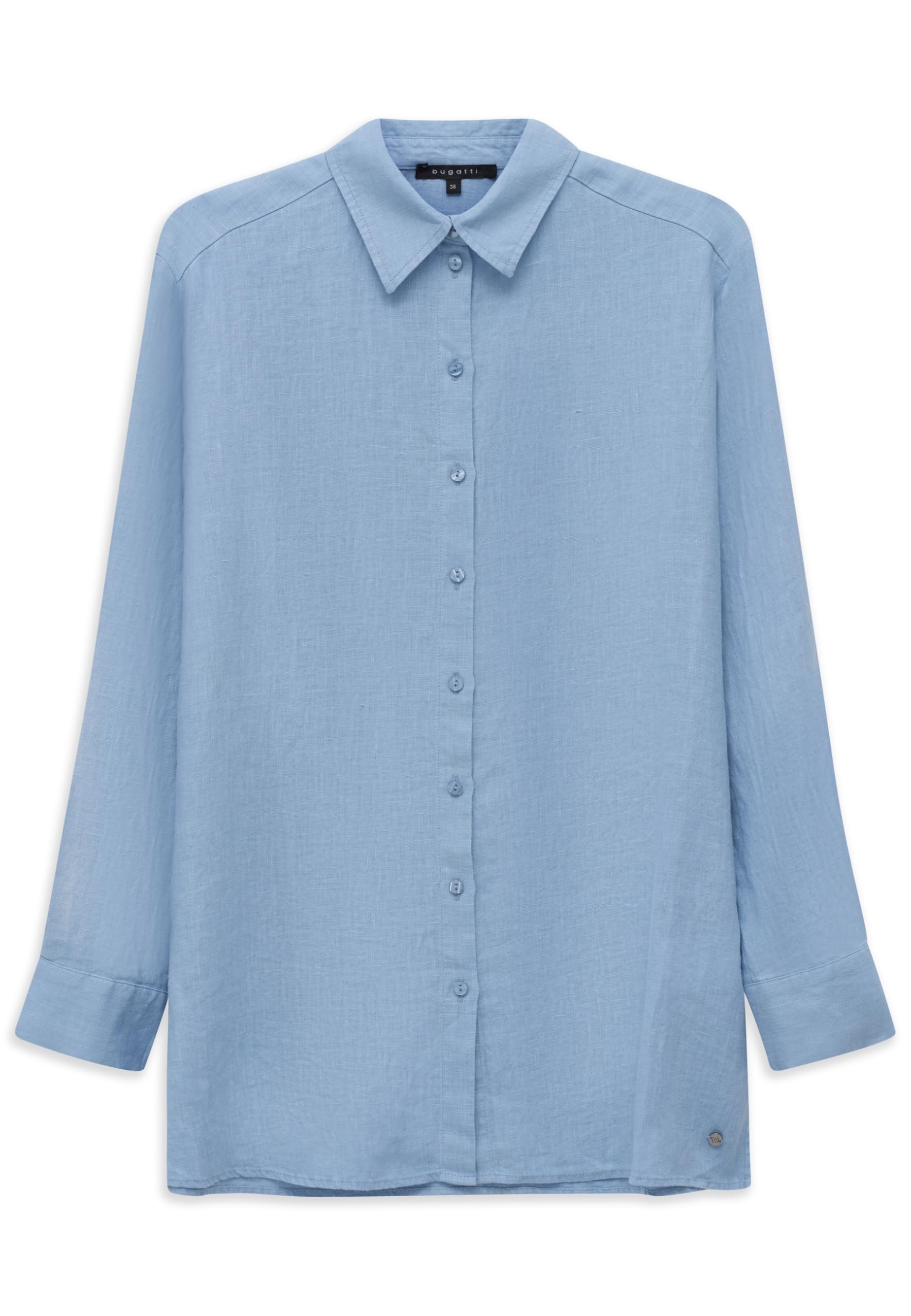 bugatti Damen Bluse W3749-13034 | Modern Fit aus 100% Leinen