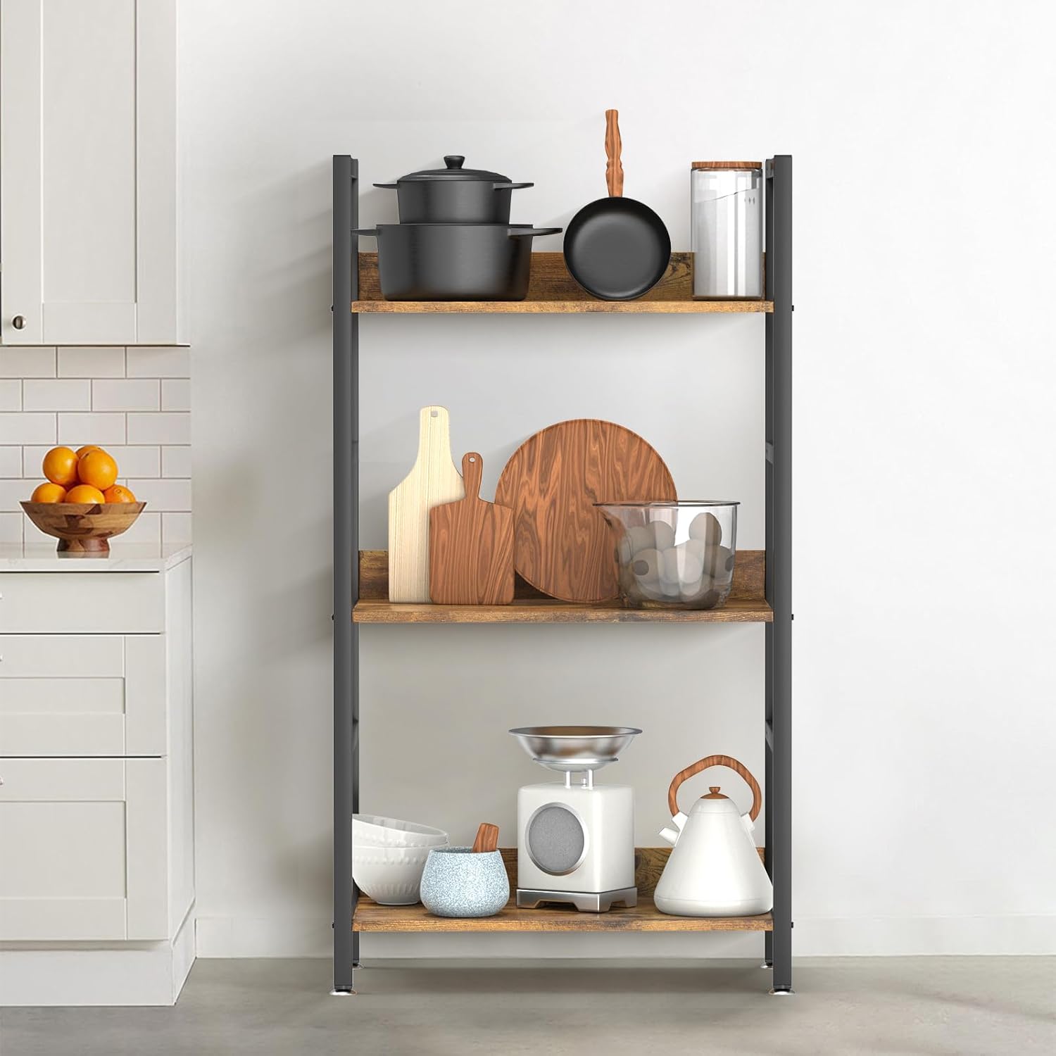 多機能 5層キッチンコーナーラック 防錆加工 susunnus コーナーラック