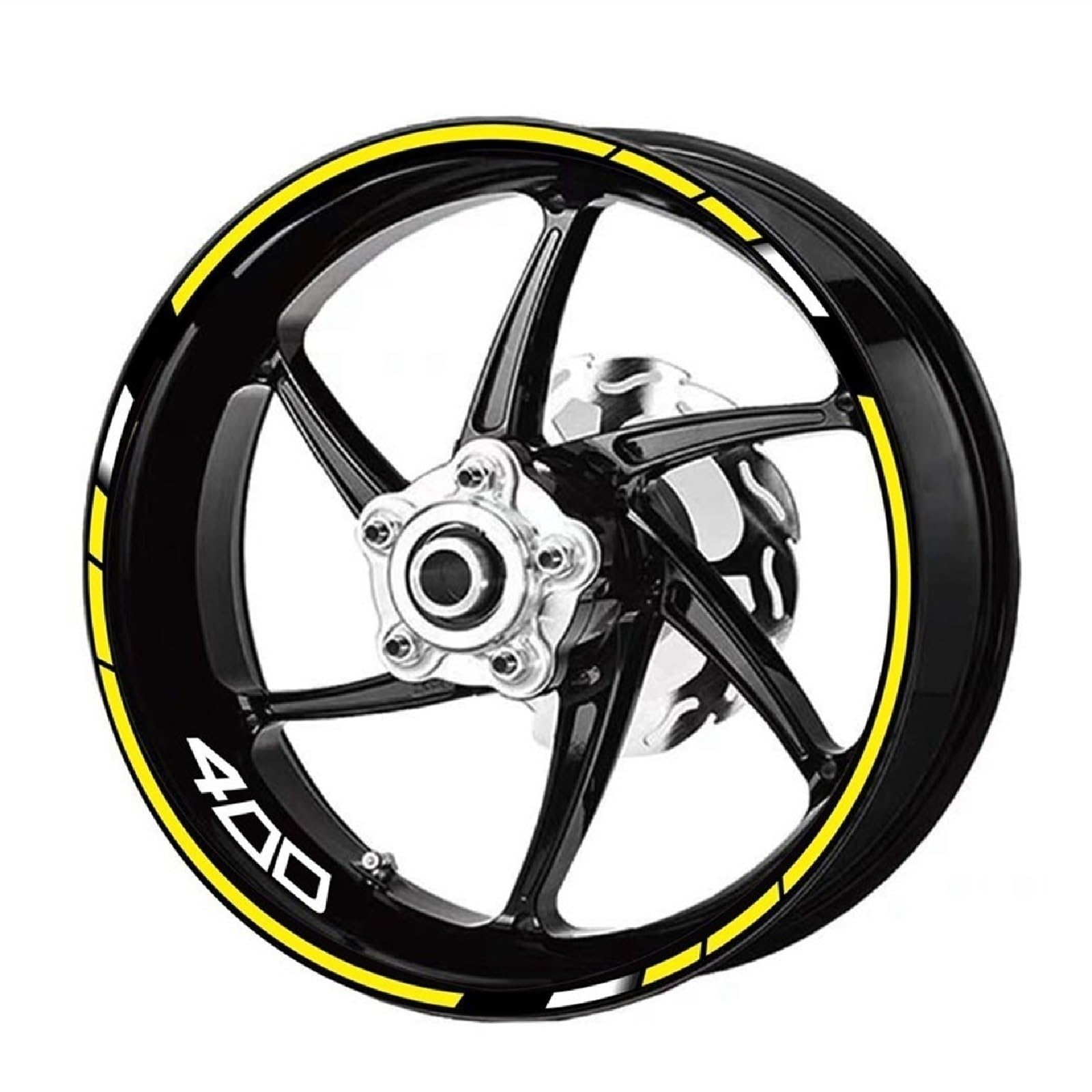 Motorcycle Wheel Stickers for Kawasaki for Z400 for Z-400 for Z 400