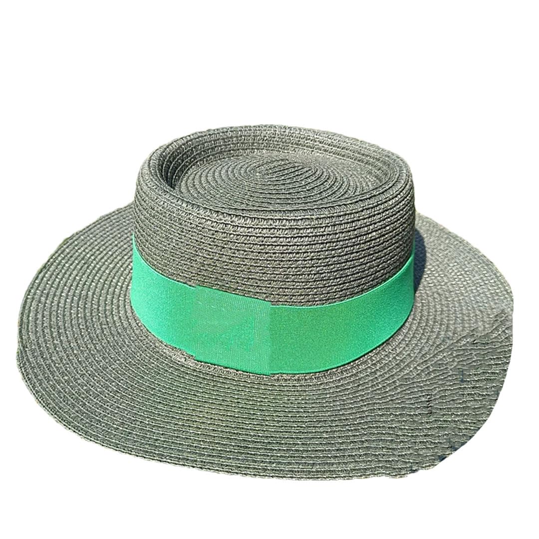 EYRMQWJPC Wide Brim Sun Hat, Women's Paper Straw Sun Hat Multicolor 55-58cm(8)