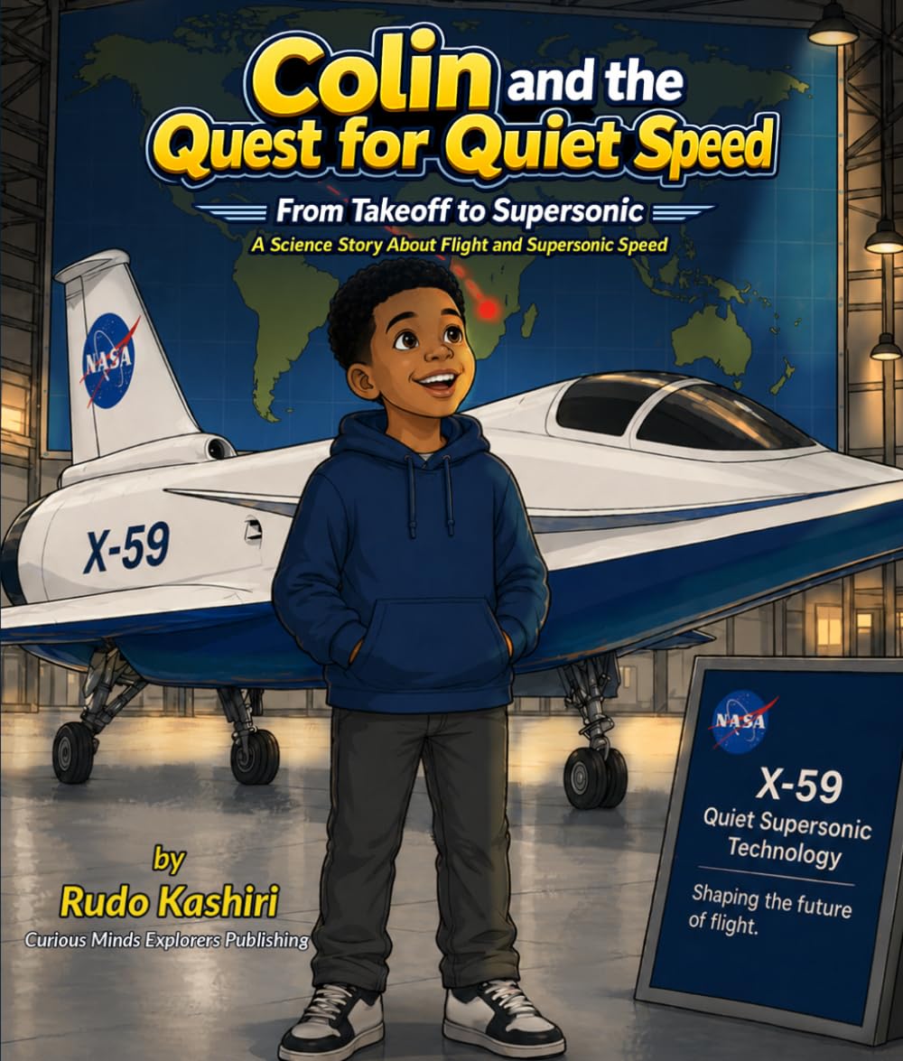 Colin and the Quest for Quiet Speed: From Takeoff to Supersonic: A Science Story About Flight and Supersonic Speed