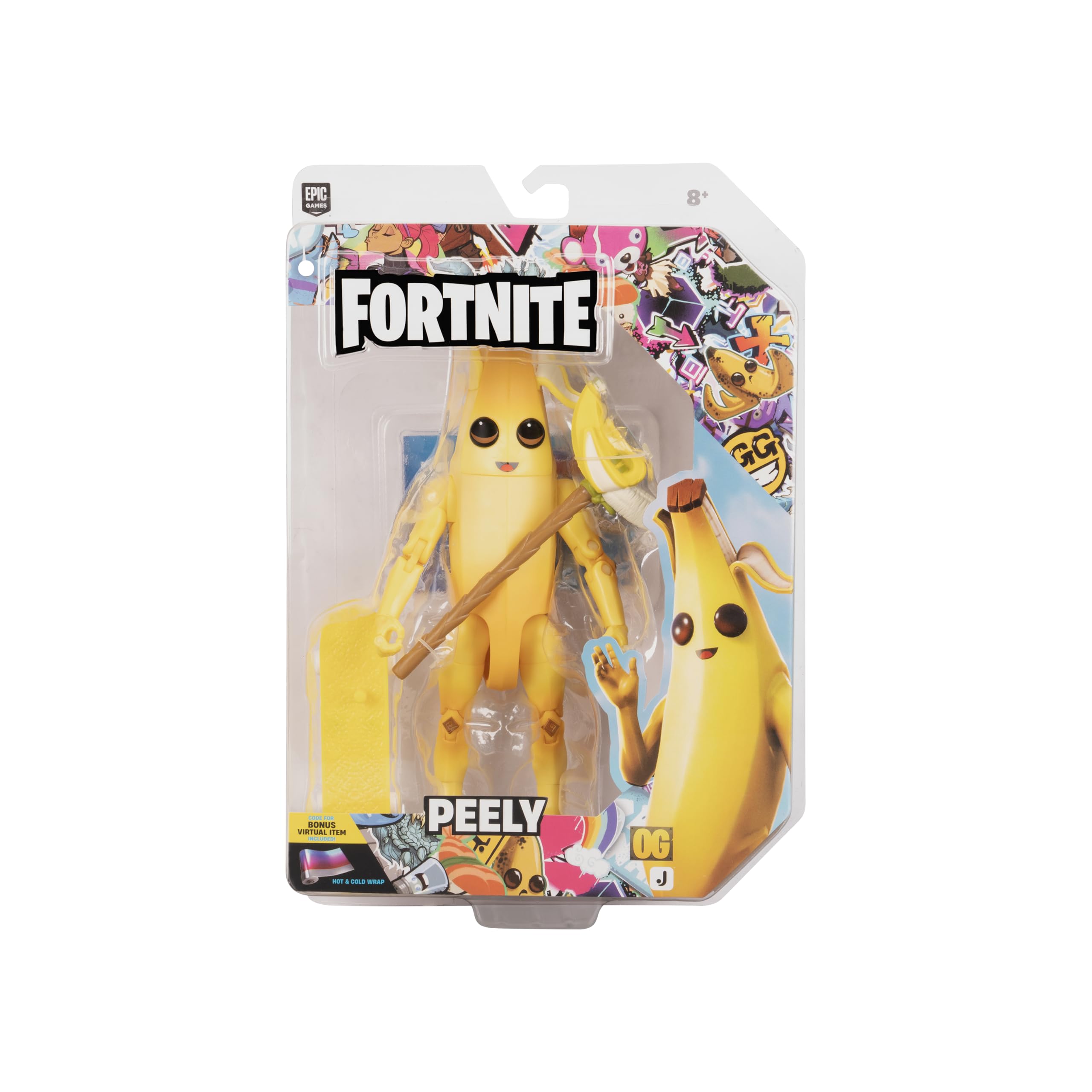 Amazon.com: Fortnite Legendary Peely - 6-inch Articulated Figure