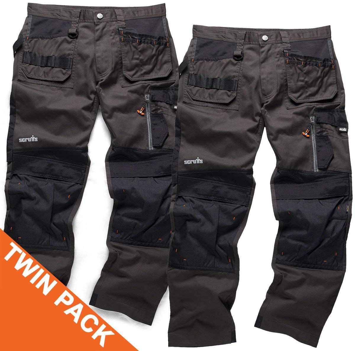 Scruffs 3d Trade Trouser Work Cordura Holster Pants Knee Pad