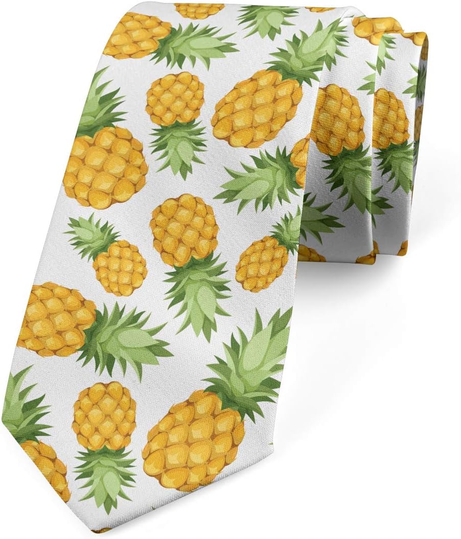 Ambesonne Multicolor Modern Men's Tie