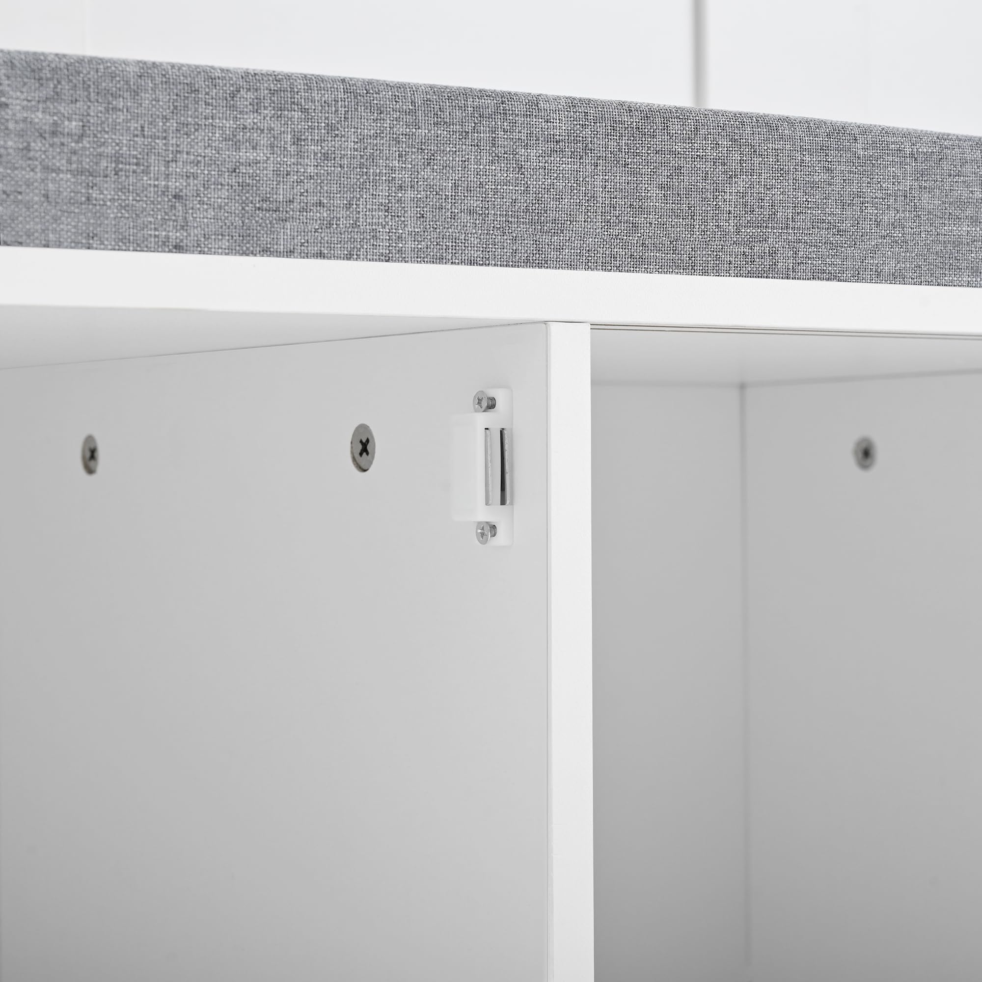 Perchero con zapatero, 6 ganchos triples, independiente, ahorra espacio, para entrada, pasillo, blanco, 120 × 40 × 191 cm (blanco)